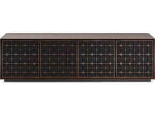 BDI Elements 82" Hardwood Toasted Oak Media Console