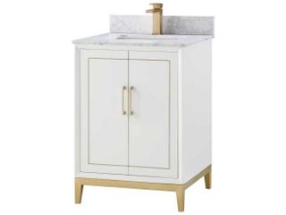 BEMMA Gracie 24" Satin White Vanity