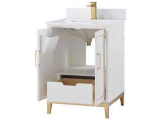 BEMMA Gracie 24" Satin White Vanity