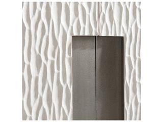 Bernhardt White Ash Wood Bar Cabinet