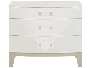 Axiom 3-Drawers Poplar Wood Nightstand