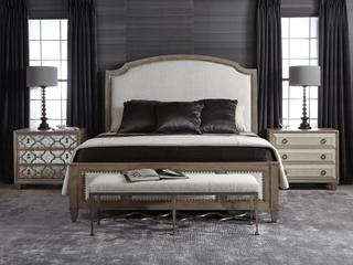 Bernhardt Santa Barbara 3-Drawers Brown Oak Wood Nightstand