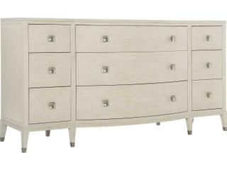 Bernhardt East Hampton 9-Drawers White Ash Wood Dresser
