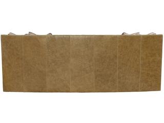 Bernhardt Candace Tufted Brown Leather Sofa