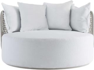 Bernhardt Exteriors Capella Gray Swivel Lounge Daybed