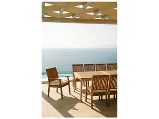 Barlow Tyrie Monaco Side Dining Chair - Natural Teak