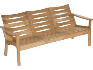 Barlow Tyrie Monterey Deep Seating Three-Seater Sofa - Natural Teak