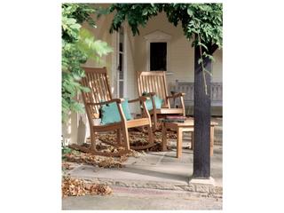 Barlow Tyrie Colchester Side Table - Natural Teak - 21" High