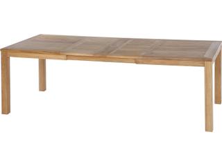 Barlow Tyrie Linear Extending Dining Table - Natural Teak