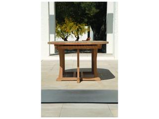Barlow Tyrie Stirling Extending Dining Table - Natural Teak