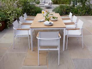 Barlow Tyrie Around Aluminum Dining Set