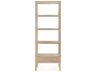 Villa & House Bertram Bleached Cerused Oak Etagere