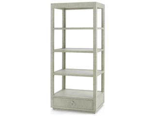 Villa & House Camilla Moss Gray Tweed Etagere