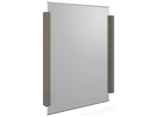 Classic Love To Look! Rectangular Wall Mirror in Oracle and Whisper of Gold