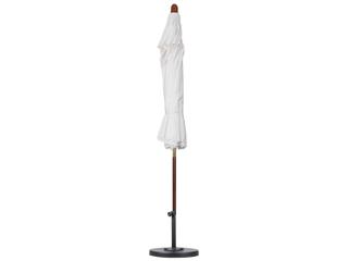 California Outdoor Umbrella Quick Ship Grove Series 9 Foot Octagon Market Wood Outdoor Umbrella with Push Lift System