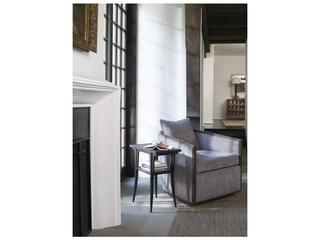 Century Furniture Camden Black Rustic End Table