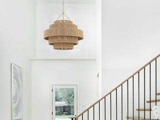 Crystorama Shyla 20-Light Soft Gold Brown Candelabra Tiered Chandelier