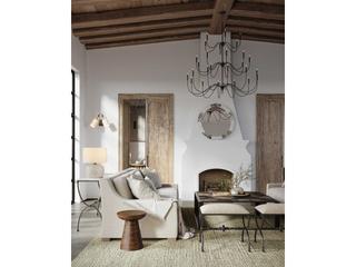 Currey & Company Tirrell 27-Light Antique Black Candelabra Chandelier