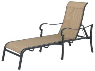 Darlee Outdoor Living Mountain View Antique Bronze Cast Aluminum Sling Lounge Set