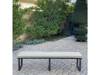 Darlee Outdoor Living Atlantis Aluminum 5-Piece Patio Dining Set with 41.7" x 88 feet' Rectangular Table