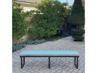 Darlee Outdoor Living Atlantis Aluminum 5-Piece Patio Dining Set with 41.7" x 88 feet' Rectangular Table