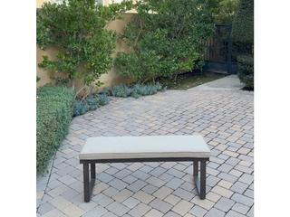 Darlee Outdoor Living Atlantis Aluminum 6-Piece Patio Dining Set with 61.5 feet' Square Table
