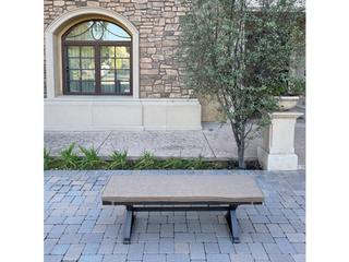 Darlee Outdoor Living Brooklyn Aluminum 5-Piece Patio Dining Set with 59" Square Dining Table