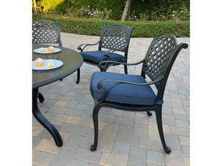 Darlee Outdoor Living Nassau Cast Aluminum 7-Piece Patio Dining Set