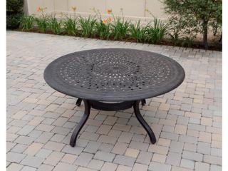 Darlee Outdoor Living Nassau Cast Aluminum 7-Piece Patio Dining Set
