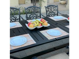 Darlee Outdoor Living Santa Monica Cast Aluminum 11-Piece Dining Set