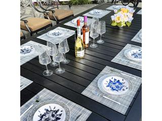 Darlee Outdoor Living Ten Star Antique Bronze Cast Aluminum Dining Set
