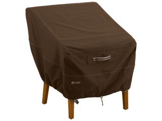 Duck Covers Madrona Dark Cocoa 27 Inch High Back Patio Chair Cover