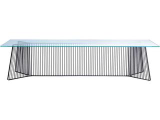 Driade Anapo By Gordon Guillaumier Rectangular Glass Dining Table