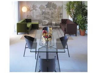 Driade Anapo By Gordon Guillaumier Rectangular Glass Dining Table