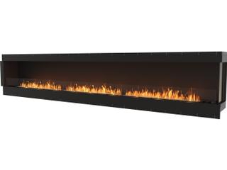 EcoSmart Fire Flex Fireboxes - Right Corner Fireplace