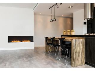 EcoSmart Fire Flex Fireboxes - Right Corner Fireplace