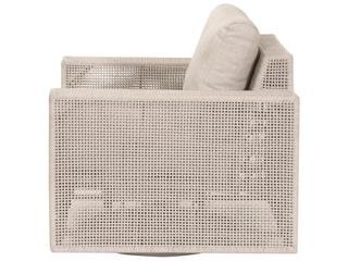 Essentials for Living Outdoor Woven - Outdoor Tropez Wood Cushion Lounge Chair