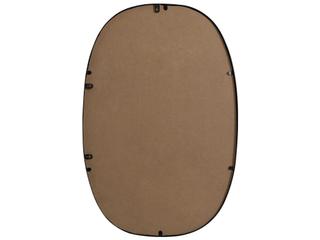 Elegant Lighting Brynn Black Oval Wall Mirror
