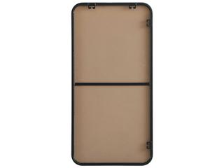 Elegant Lighting Remy Black Rectangular Wall Mirror