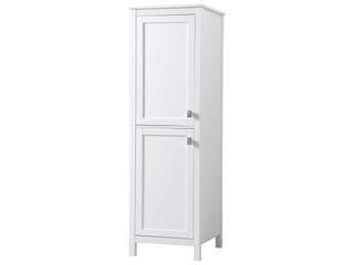 Elegant Lighting Adian White Bathroom Linen Storage