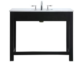 Elegant Lighting Hudson Black ADA Compliant Vanity