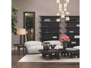 Eichholtz Deacon Black Nickel Set of 2 Side Table