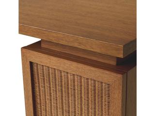 Eichholtz Borchard Caramel Oak Veneer Desk