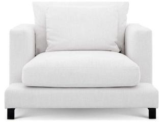 Eichholtz Burbury White Chair and a Half