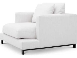 Eichholtz Burbury White Chair and a Half