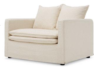 Eichholtz Montgomery Cream Chair and a Half