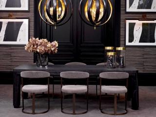 Eichholtz Atelier Oak Wood Dining Room Set