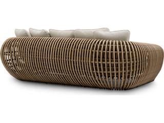 Eichholtz Outdoor Faux Rattan Viola Sand Sofa
