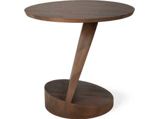 Ethnicraft Oblic Teak Brown Side Table