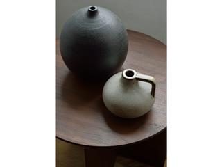 Ethnicraft Geometric Teak Brown Side Table